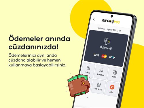 Ödemeler Anında Cüzdanınızda!
